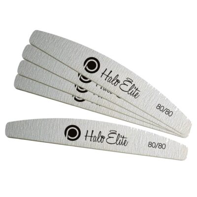 Halo Elite Zebra Moon Nail Files (Pack of 5)