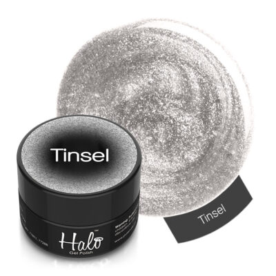 Halo Gel Polish (Tinsel) Platinum Pot 8g