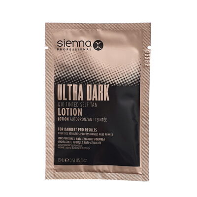 Sienna X Ultra Dark Q10 Tinted Self Tan Lotion 15ml