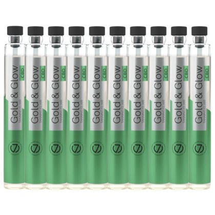 7Suns Gold & Glow CBD Dry Tanning Oil 6ml Ampules (Pack of 10)