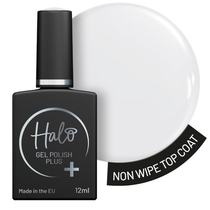 Halo Gel Polish Plus Top Coat (Non Wipe) 12ml