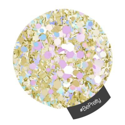 Halo Create Multi-Hex Glitter - #BePretty 1g