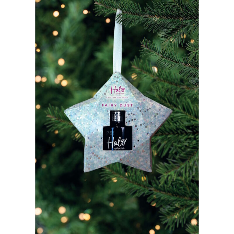 Halo Non Wipe Glitter Top Coat (Fairy Dust) 8ml - Image 3