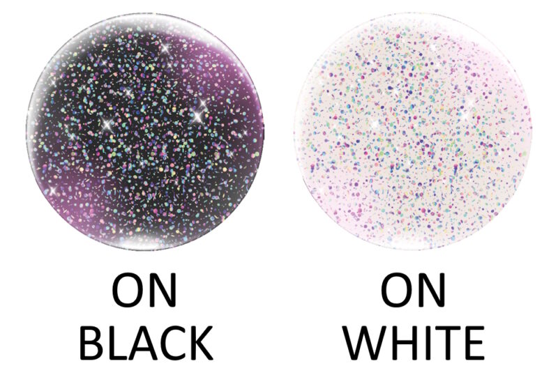 Halo Non Wipe Glitter Top Coat (Fairy Dust) 8ml - Image 2