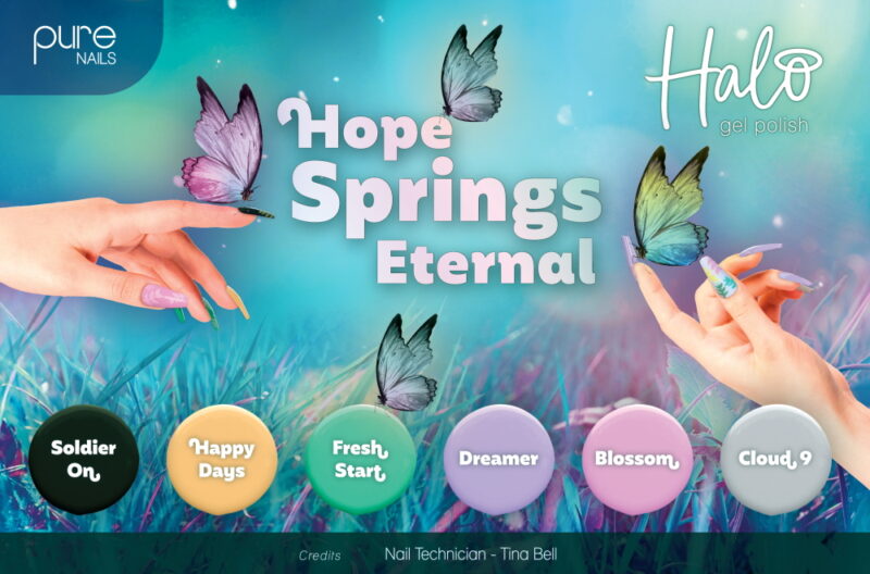 Halo Gel Polish Hope Springs Eternal (Happy Days) 8ml - Image 2