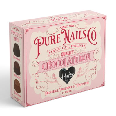 Halo LED/UV Gel Polish Chocolate Box Collection Gift Box (3 Pack)