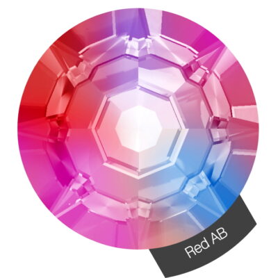 Pure Nails Halo Create Crystals Red AB - 288 Pieces