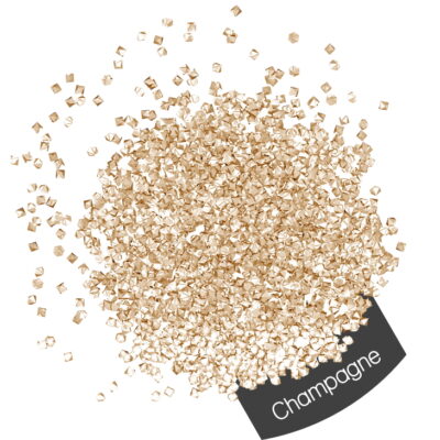 Pure Nails Halo Create Micro Crystals Champagne Mix - 1440 Pieces