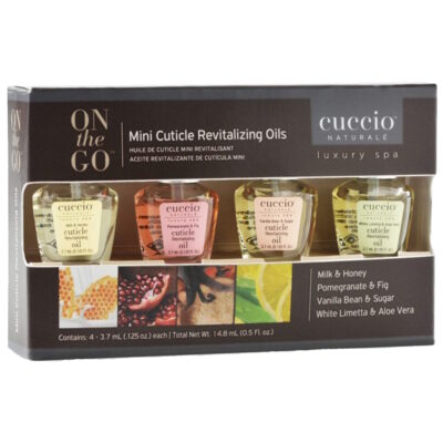 Cuccio Naturale On the Go Mini Cuticle Oil Set (4 x 3.7ml)