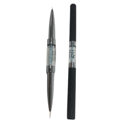 Halo Create Nail Art Combo Brush - Fine Liner 4mm & 7mm