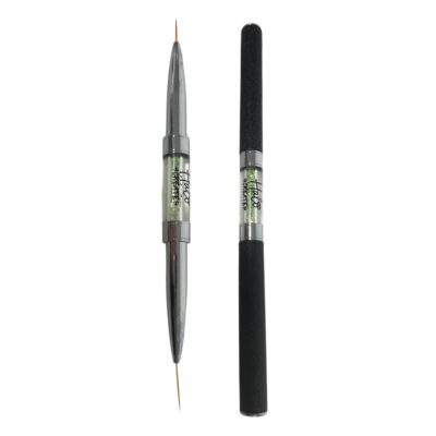 Halo Create Nail Art Combo Brush - Long Fine Liner 11mm & 15mm
