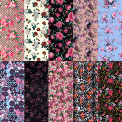 Halo Create Nail Foils - Roses (Pack of 10)
