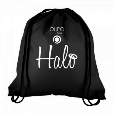 Halo Nylon Drawstring Bag