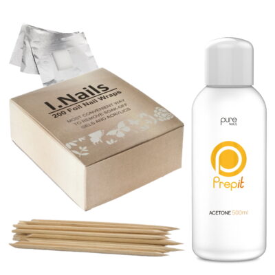 Nail Polish Soak-off Bundle Kit