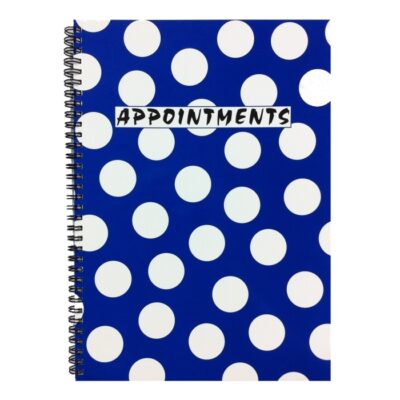 Blue Spot Appointment Pad (4 Column)