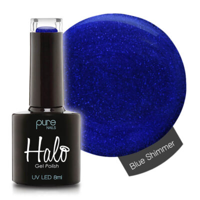 Halo Gel Polish (Blue Shimmer) 8ml