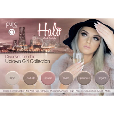 Halo LED/UV Gel Polish Uptown Girl Collection Deal (6x8ml)